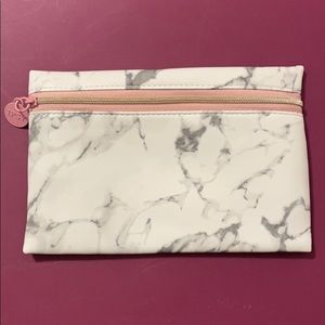 Brand new Ipsy glam bag- white marble